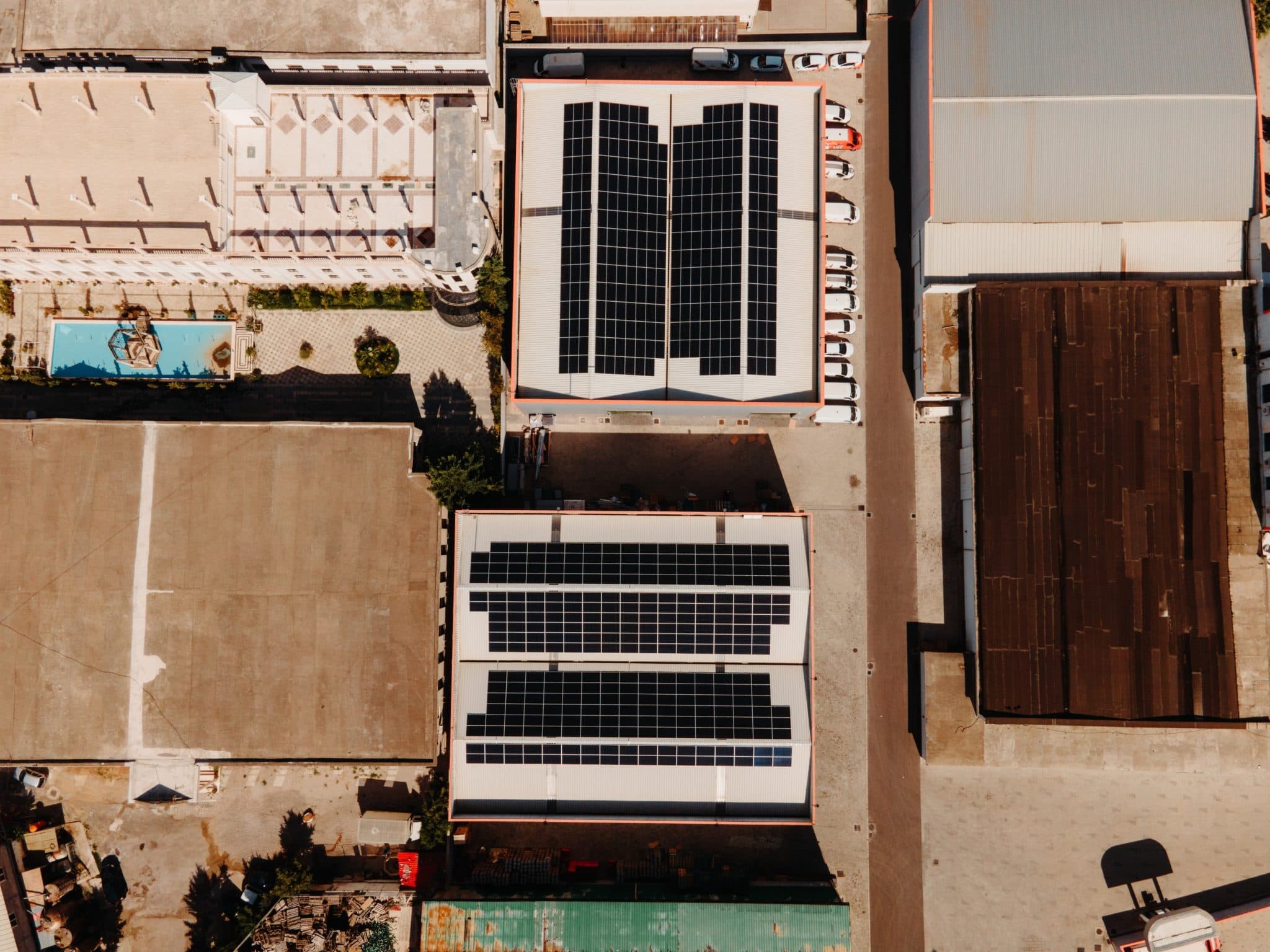 Tobacco Holding Group rooftop solar, photo 2