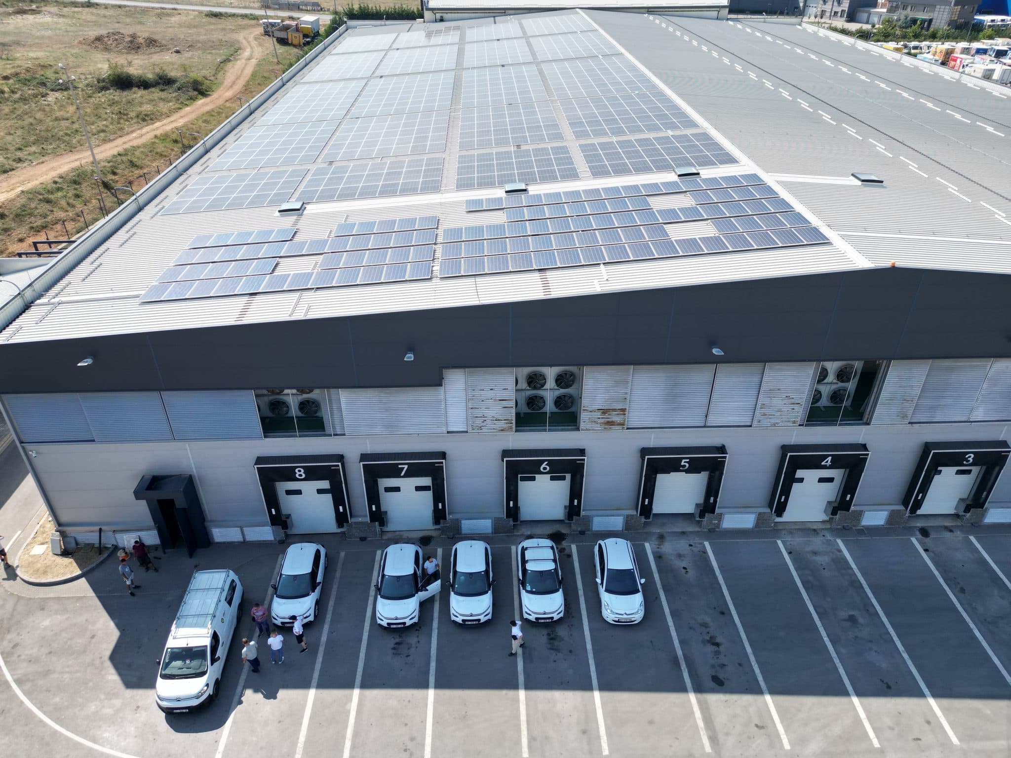 Kosmonte Foods rooftop solar in Fushë Kosova