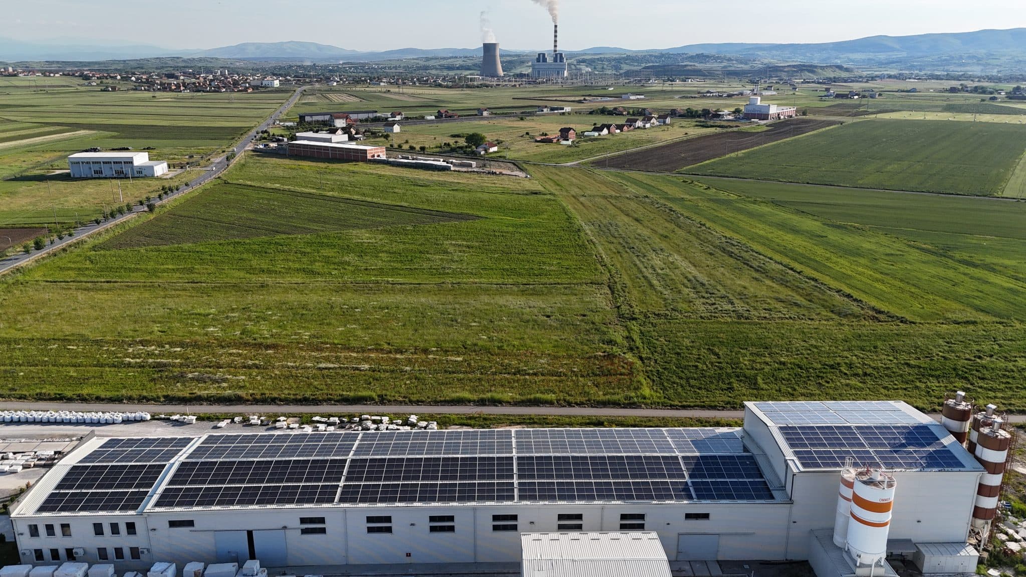 Terrastone rooftop solar in Obiliq