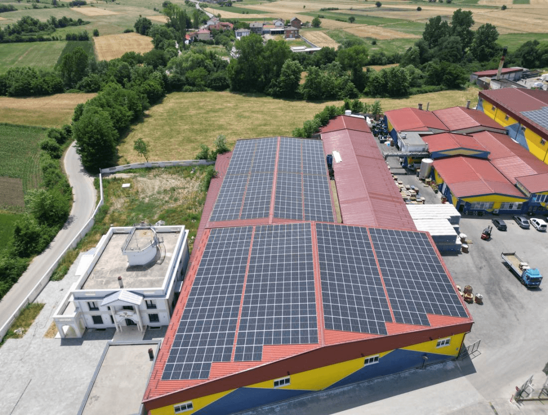 Frutex rooftop solar in Suhareka
